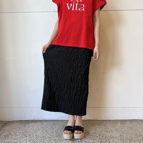 光世　
Palm Riche カットジャガードスカート