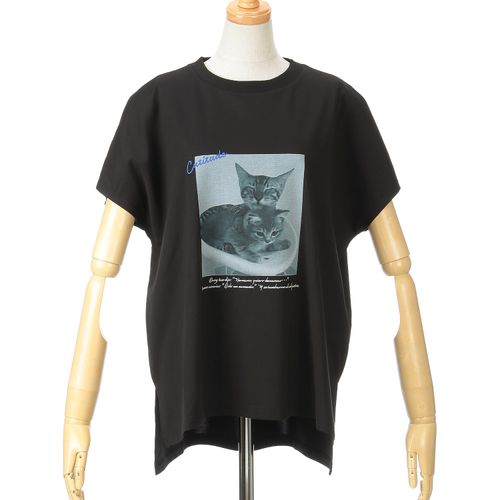 Ａｓｈｌｅｙ＆Ｂｒｏｓ
33℃ TWОキャッツフォトフレンチスリーブプルオーバー