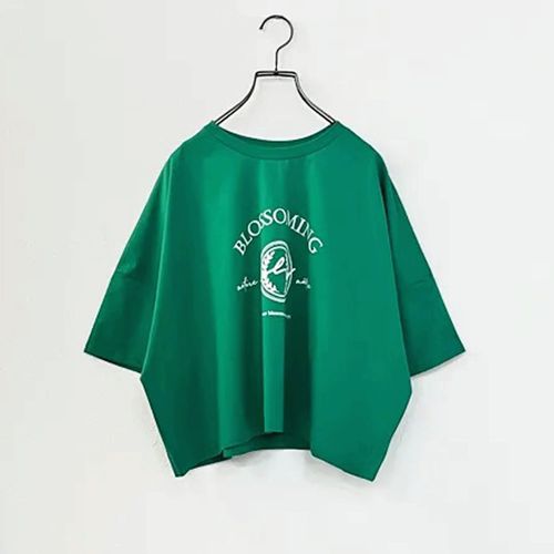 三澤　
Vingtrois ドライタッチコットンカレッジ風ロゴ