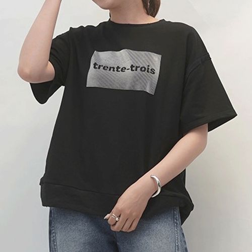 Ａｓｈｌｅｙ＆Ｂｒｏｓ
33℃ラバーブラシプリントダメージ加工Tシャツ