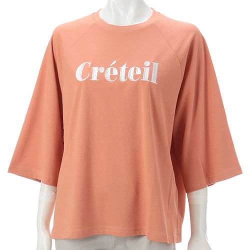 山本定
ロゴ入りオーバーサイズラグランTシャツ