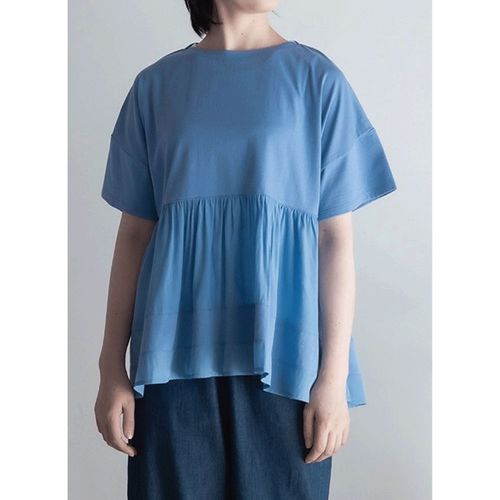 4582603476322







ノースオブジェクト東京
LILASIC ギャザー布帛コンビTシャツ