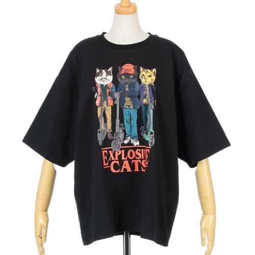 三高
CORISCO Animal Village キャットストリートプリントTシャツ