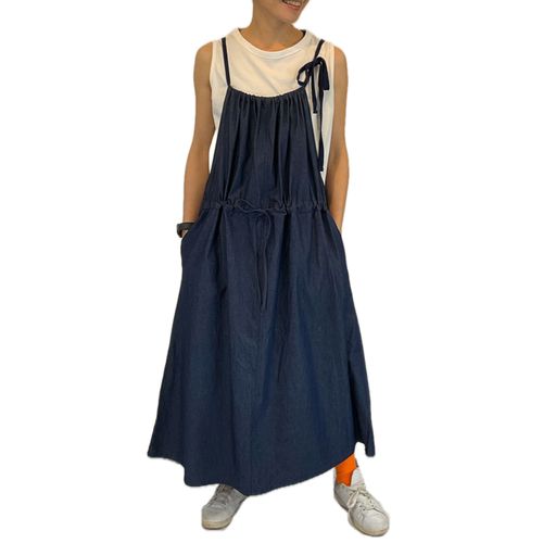 グラティア
GENTILデニムと小花柄の前後2WAYジャンスカ