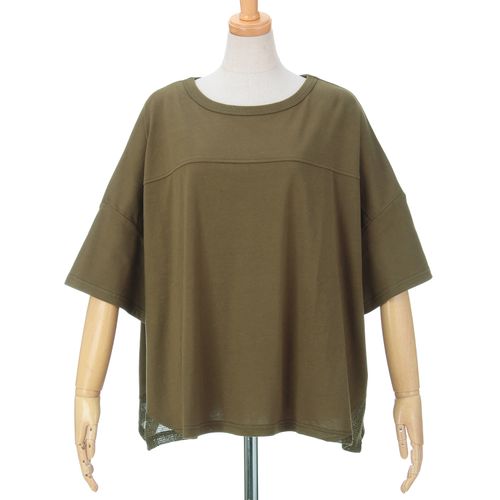 グラティア
GENTIL スリットメッシュ肩切替ワイドTee