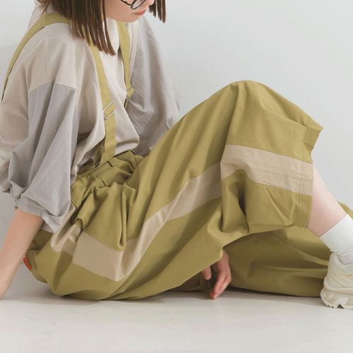 ミーム
iriey ツイル タックカーブサロペット