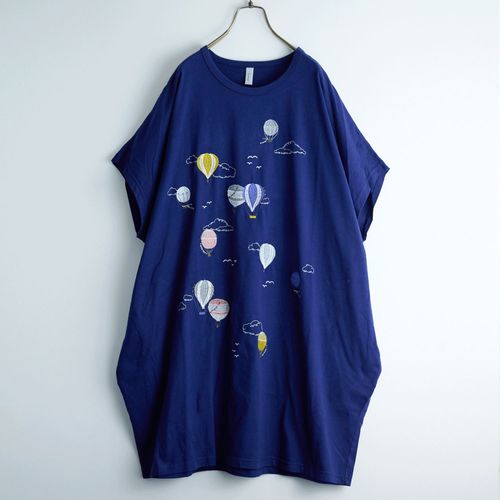 ドライブ
Emago気球刺繍ドルマンチュニック