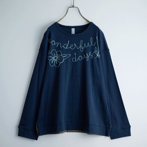 ドライブ
Emagoロゴ刺繍切替えプルオーバー