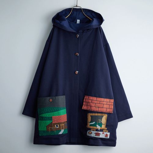 ドライブ
Emagoお家刺繍ミドルコート