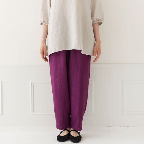 ピープル
Crea delice 14番手リネン コクーンパンツ
