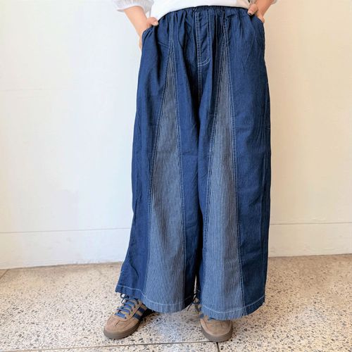 豊和コーポレーション
デニムヒッコリー切替パンツ