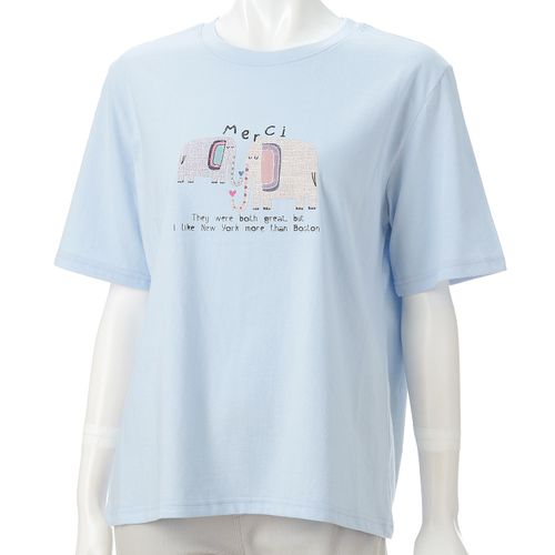 ＫａｎｄＫ
Klin Klin ゾウ柄Tシャツ