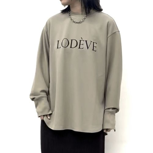 ブルーベル
CLOCHE カットジョーゼットロゴプリントロンT