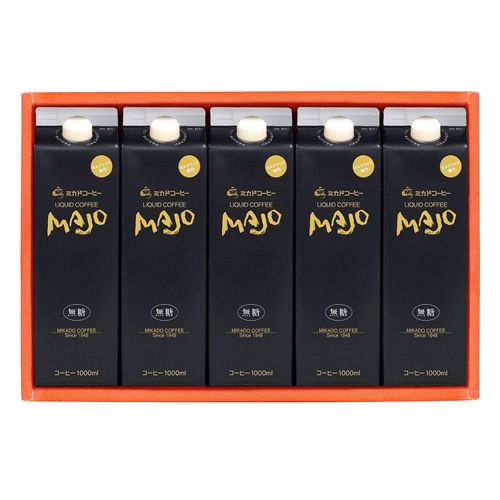 4978081602344



C-5 ﾎｳｿｳ



ミカド珈琲商会
ミカド珈琲 MAJO無糖5本ギフト
