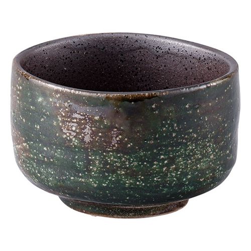 020024



イチヤマ
黒釉刷毛織部抹茶碗