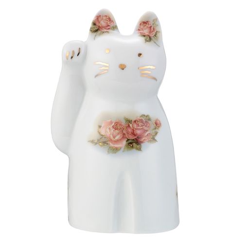 4573351440024







丸栄陶器　
猫の貯金箱ゴールドローズ