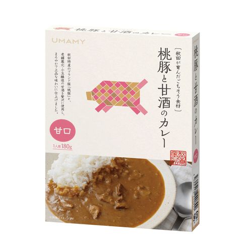 4562418240899







ノリット・ジャポン　
UMAMY桃豚と甘酒のカレー（甘口）180g