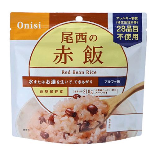 4970088240079



301



昭産商事　
アルファ米尾西の赤飯