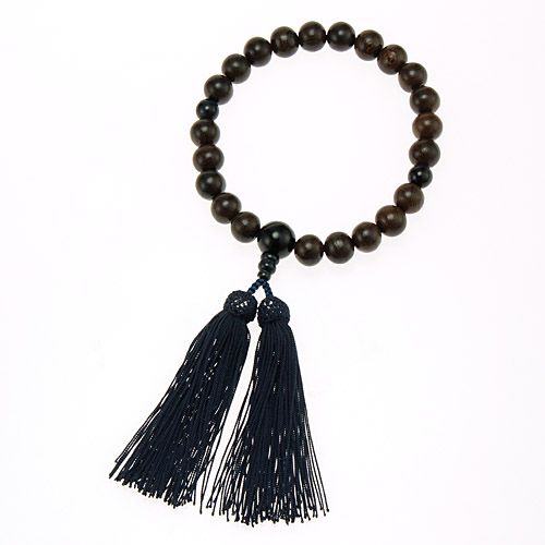 京念珠刑部
紳士用数珠 鉄刀木