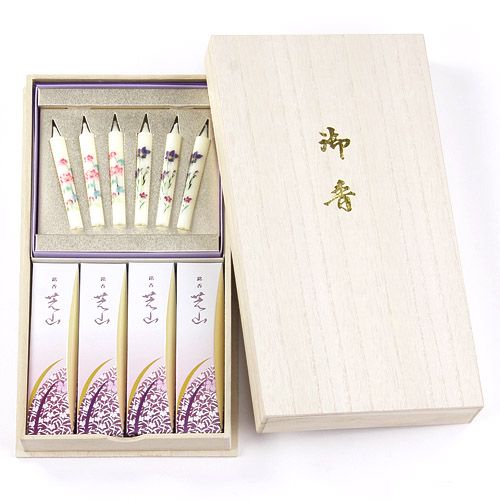 4902125650121



65012



日本香堂
芝山桐箱 絵蝋燭セット