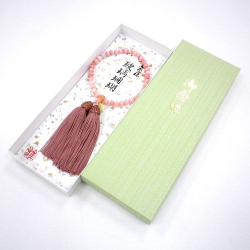 京念珠刑部
はりサンゴ 婦人片手数珠