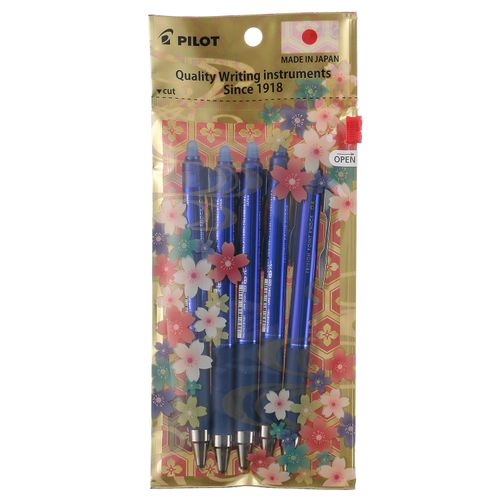 4902505609374







パイロットコーポレーション
パイロット フリクションポイントノック 0．4mm 同色5本セット／ 花柄
