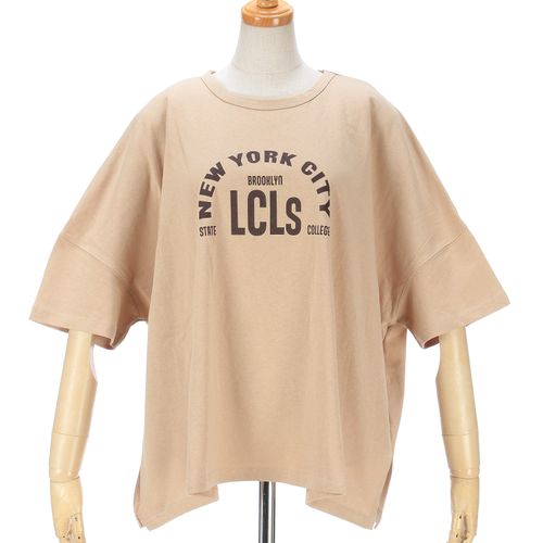 オンアンドオン
lecolisOE天竺ロゴワイドTee