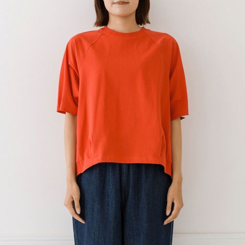ピープル
kermu接触冷感コットン天竺コクーンTシャツ