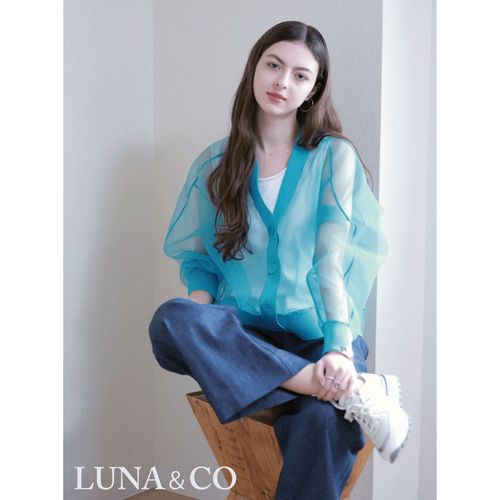 ベルディー
LUNA＆COシアーVネックカーデ