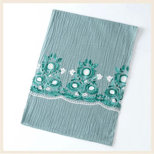 ｃｒｏｉｓ
綿刺繍ブーケストール