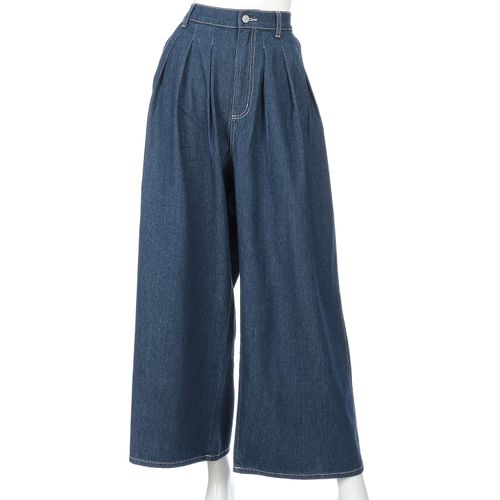 ブルーベル
QTUMEタックカーブデニムパンツ