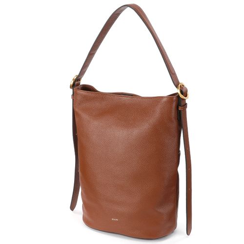キューズ
BEAUREバックル付バケツ型ショルダーバッグ
