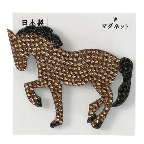 ノブレス
馬マグネットブローチ