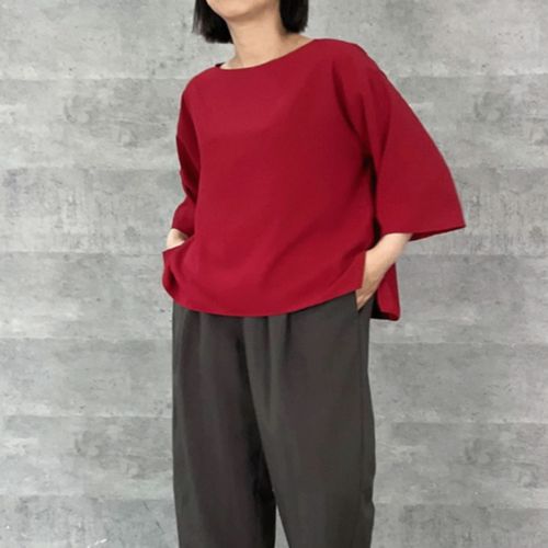 ケリーコーポレーション
AnnaKerry7分袖デシンブラウス
