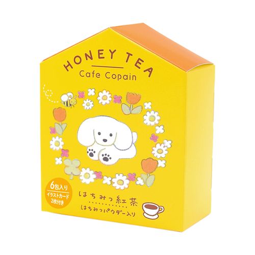 4975541722499







チャーリー
カフェコパン はちみつ紅茶 6pボックス