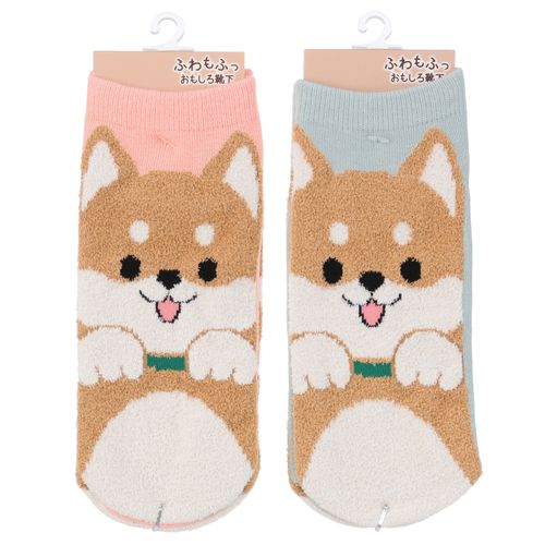 竹内
スニーカー丈 ふわもふっ おもしろ靴下 柴犬 靴下