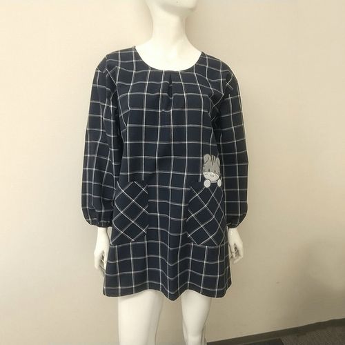 美竹
先染め サバ猫アップリケ 割烹着