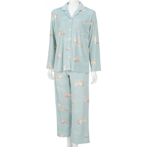 ギャルソンヌ
CandyClosetベビーフリース フェネック シャツパジャマ