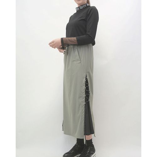 Ａｓｈｌｅｙ＆Ｂｒｏｓ
33℃ サイドスリットコードミリタリースカート