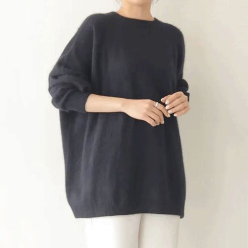 三澤　
Vingtrois FOX混BOXシルエットニット