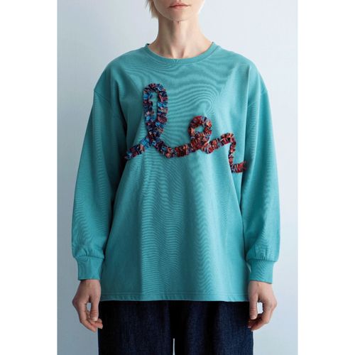 大磯産業　
ista－ire チェックフリルロンTEE