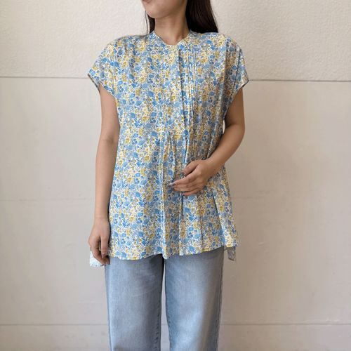 ウエルベック
J．Sloane リバティピンタックフレンチスリーブブラウス