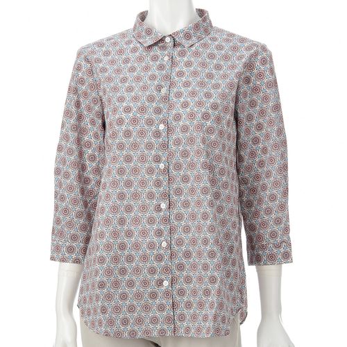 ウエルベック
Parkes LIBERTYプリント花柄レギュラーシャツ