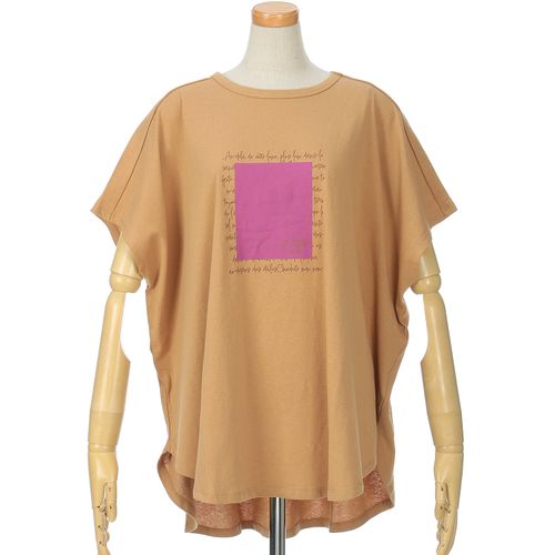 オンアンドオン
le colis OE天竺ポンチョTEE