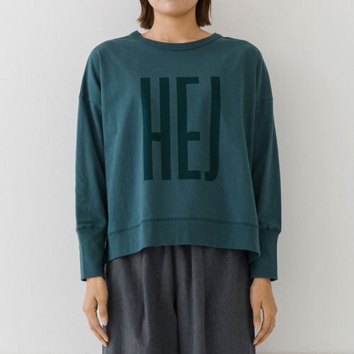ピープル
kermu UV天竺HEJビッグロゴプリントTシャツ