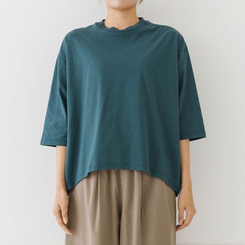 ピープル
kermu UV天竺コクーンワイド7分袖Tシャツ