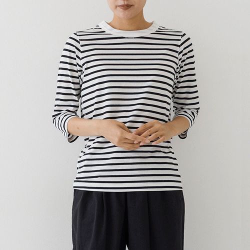 ピープル
kermu オーガニックコットン天竺7分袖Tシャツ
