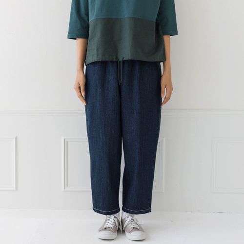 ピープル
kermu コットンozデニムコクーンパンツ