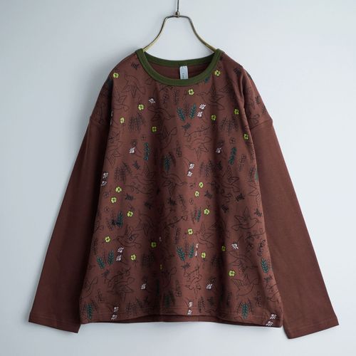 ドライブ
Emago 北欧バード刺繍プルオーバー