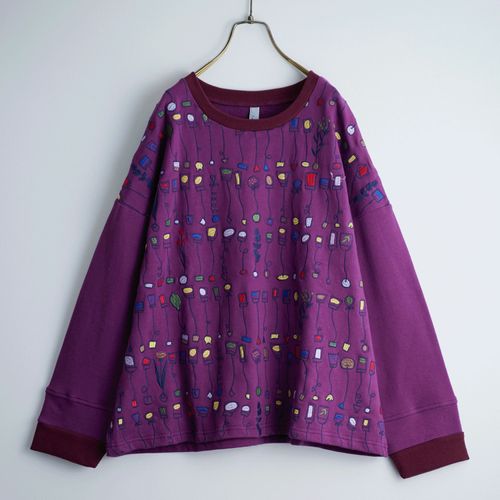 ドライブ
Emago いろいろ紅茶刺繍プルオーバー
